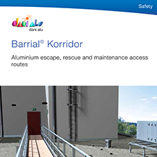 Barrial Korridor roof access walkways & escape routes