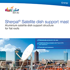 Sherpal® Satellite dish support mast