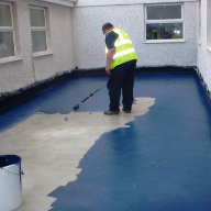 Deck Waterproofing at a care home in Swansea