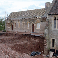 Triton ground gas barrier systems protect almshouses from landfill gas