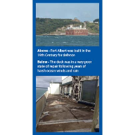A Newton waterproofing system was chosen for Fort Albert on the Isle of Wight