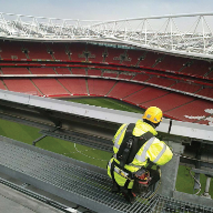 Latchways Fall Protection for Emirates stadium