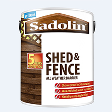 New Sadolin Shed & Fence All Weather woodstain
