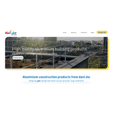 Dani Aluminium UK LTD launches fresh new website