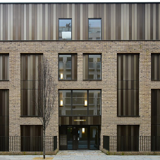 Brand new cladding for Bunhill Row in London