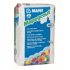 Fast setting concrete repairs with Mapegrout SV T. now available in grey
