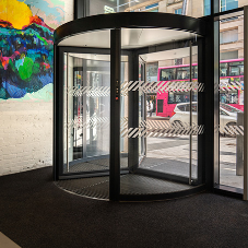 Entering the modern workspace at 35-47 Donegall Place