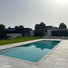 Mapei system repairs & transforms outdoor pool, from the ground up