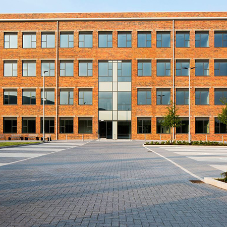 Business hub transformed by Tobermore facing brick & paving